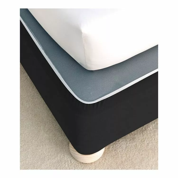 Linen House Faux Suede Bed Wrap Black 3 Linen House Faux Suede Bed Wrap Black