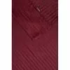 Ramesses 1000 Thread Count Stripe Pima Cotton Sheet Set Burgundy