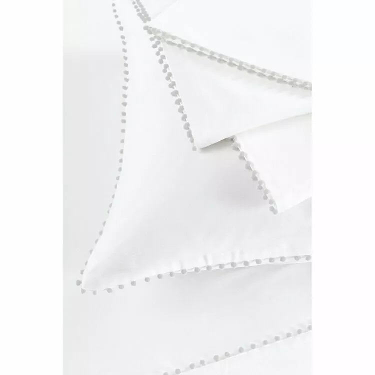 Shaynna Blaze Wattle 300 Thread Count Cotton Sheet Set Grey 3 Shaynna Blaze Wattle 300 Thread Count Cotton Sheet Set Grey