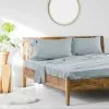 Ardor 1000 Thread Count Cotton Rich Sheet Set Blue -Bed Linen store 565229 C 0400 00