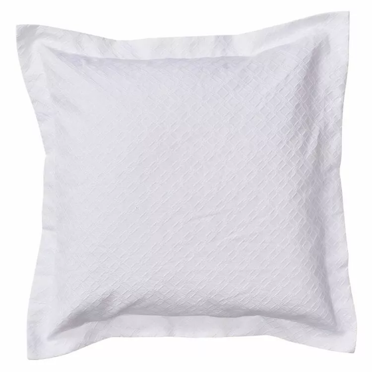 Elysian Dorchester European Pillowcase Pair Silver 65 X 65 Cm 4 Elysian Dorchester European Pillowcase Pair Silver 65 X 65 Cm - Image 2