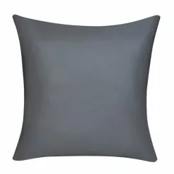 Elysian 1000 Thread Count Egyptian Cotton European Pillowcase Pair Charcoal European