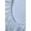 Linen House 300 Thread Count Cotton Fitted Sheet Blue -Bed Linen store 603792 C 0400 00 2