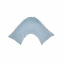 Linen House 300 Thread Count U-Shape Pillowcase Blue U Shape