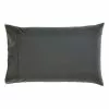 Linen House 300 Thread Count 50x90cm King Size Pillowcase Charcoal -Bed Linen store 603798 C 0010 00