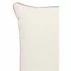 Jane Lamerton Home Catania Natural Look Velvet Piping Cushion Blush -Bed Linen store 608640 C 0601 10 2