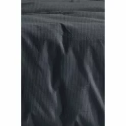 Gainsborough Capri Waffle Quilt Cover Set Charcoal