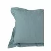Gainsborough Capri 30x50cm Waffle Cushion Sea Green