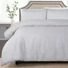 Jane Lamerton Home Jane Lamerton Mesa Jacquard Quilt Cover Set Silver -Bed Linen store 615469 C 0040 00