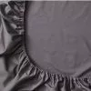 Elysian 500 Thread Count Egyptian Cotton Fitted Sheet Charcoal -Bed Linen store 615747 C 0010 00 2