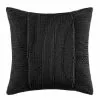 Kas Linea Cushion 50x50cm Black 50 X 50 Cm -Bed Linen store 618374 C 0001 00