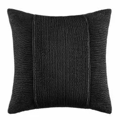 Kas Linea Cushion 50x50cm Black 50 X 50 Cm