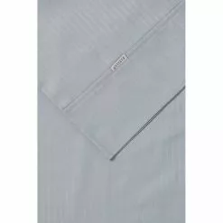 Elysian 500 Thread Count Cotton Dobby Stripe Sheet Set Silver
