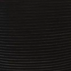 Elysian Velvet Pleat Cushion 50x50cm Black 50 X 50 Cm