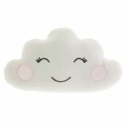 Linen House Cloudy Novelty Cushion Grey