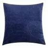 Jane Lamerton Home Cachemire Jacquard European Pillowcase Pair Navy European -Bed Linen store 629385 C 0410 00