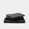 Dri Glo 1000 Thread Count Cotton Rich Sheet Set Single Bed Charcoal -Bed Linen store 630442 C 0010 00