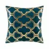 Jayson Brunsdon Homewares Greta Cushion 50x50cm Navy 50 X 50 Cm -Bed Linen store 630986 C 0410 00