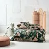 Linen House June Quilt Cover Set Forest