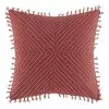 Kas Oscelace Cushion 50x50cm Rust -Bed Linen store 632707 C 0801 32