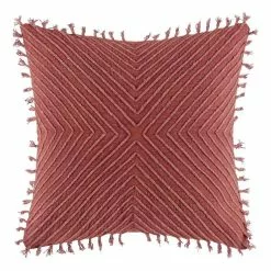 Kas Oscelace Cushion 50x50cm Rust