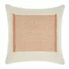 Linen House Cadiza 50 X 50 Cm Cushion Peach 50 X 50 Cm -Bed Linen store 632754 C 0830 27