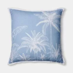 Shaynna Blaze Sunny Cushion 50x50cm Blue 50 X 50 Cm -Bed Linen store 632914 C 0400 00