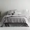 Sheridan Reilly Cotton Chambray Quilt Cover Set Fog Single -Bed Linen store 633085 C 0271 46