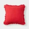 Chyka Home Chyka Parker Woven Cushion 50x50cm Calypso Coral 50 X 50 Cm