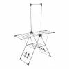 Store & Order 2 Tier Stainless Steel Airer With Hanging Rail -Bed Linen store BP570620 nc