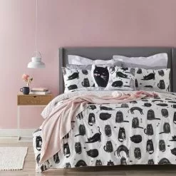 Mozi Moggs 300 Thread Count Quilt Cover Set Multicoloured