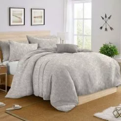 Polo Ikat Cotton Percale Quilt Cover Set Multicoloured