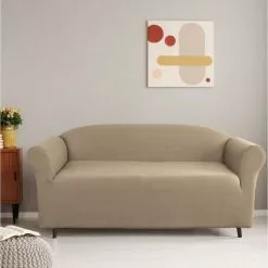 Elan Cambridge Sofa Cover 2 Seater Linen