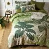 Accessorize Monkey Palms Washed Cotton Quilt Cover Set Multicoloured