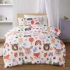 Happy Kids Rainbow Forest Glow In The Dark Quilt Cover Set Multicoloured -Bed Linen store BP626506001 multi msc