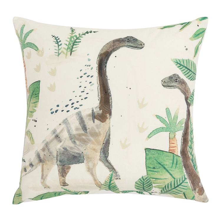 Happy Kids Dino Land Filled Cushion 40x40cm Multicoloured 40 X 40 Cm 3 Happy Kids Dino Land Filled Cushion 40x40cm Multicoloured 40 X 40 Cm
