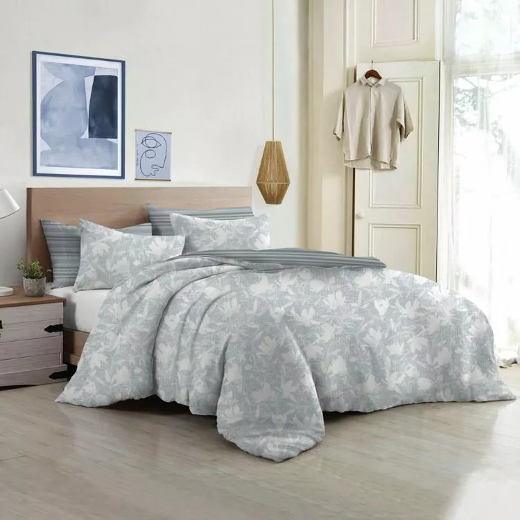 Polo Bergen Cotton Quilt Cover Set Multicoloured 3 Polo Bergen Cotton Quilt Cover Set Multicoloured