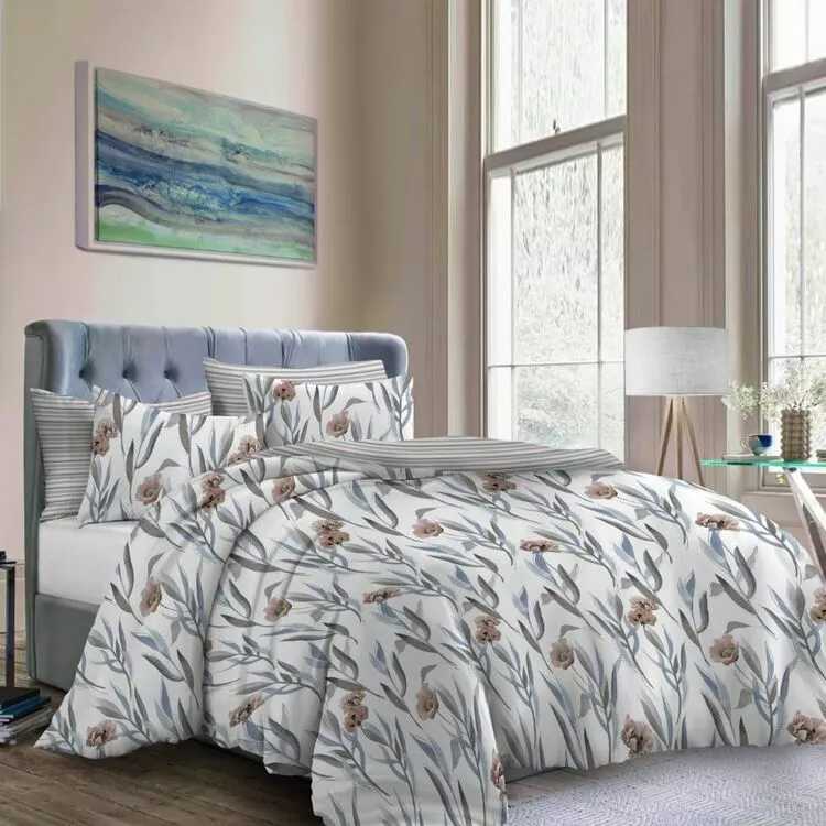 Polo Meadow Cotton Quilt Cover Set Multicoloured 3 Polo Meadow Cotton Quilt Cover Set Multicoloured