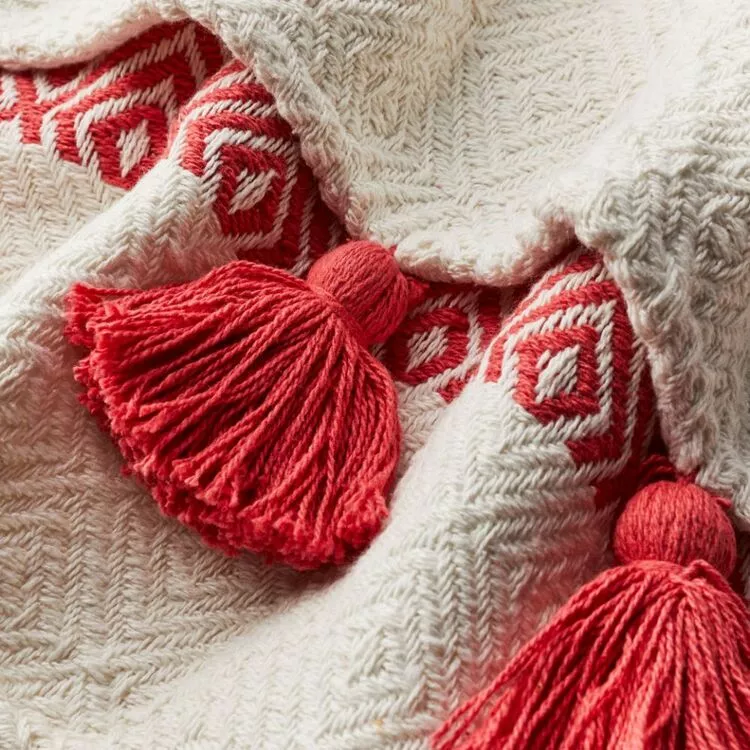 Chyka Home Chyka Florian Woven Throw 130x170cm Calypso Coral 130 X 170 Cm 3 Chyka Home Chyka Florian Woven Throw 130x170cm Calypso Coral 130 X 170 Cm