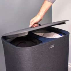 Joseph Joseph Joseph & Joseph Tota 90-Litre Laundry Separation Basket - Carbon Black -Bed Linen store BP634164 nc 3