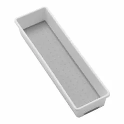 Madesmart Narrow Bin White