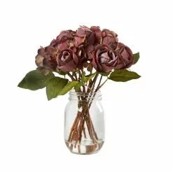 Rogue Rose Bouquet Jar 26 Cm Purple