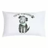 Mozi The Dog Sleeps Here 300 Thread Count Cotton Percale Standard Pillowcase White Standard 2 Mozi The Dog Sleeps Here 300 Thread Count Cotton Percale Standard Pillowcase White Standard -Bed Linen store BP639909001 white