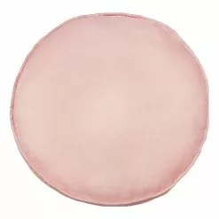 Mozi Round Moggs Bed Cushion 40 Cm Shell Pink 40 X 40 Cm