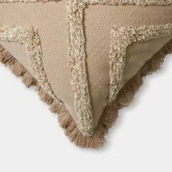 Chyka Home Takara Cushion 50 X 50 Cm Khaki 50 X 50 Cm