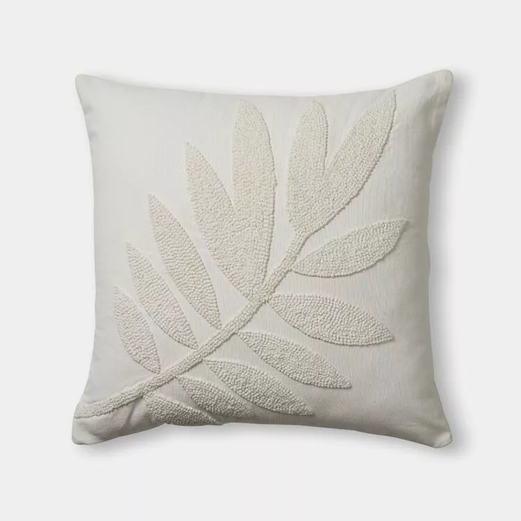Jane Lamerton Home Jane Lamerton Fern Cushion 50 X 50 Cm White 50 X 50 Cm 4 Jane Lamerton Home Jane Lamerton Fern Cushion 50 X 50 Cm White 50 X 50 Cm - Image 2