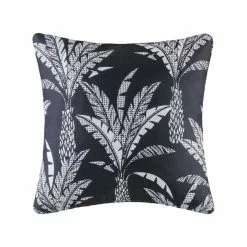 Kas Palmyra Charcoal Cushion Charcoal 50 X 50 Cm