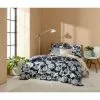 Kas Ariel Quilt Cover Set Navy -Bed Linen store BP640544001 navy