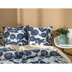 Kas Ariel European Pillowcase Navy European