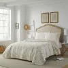 Laura Ashley Amberley Coverlet Set Queen Bed Biscuit Queen -Bed Linen store BP640988001 biscuit